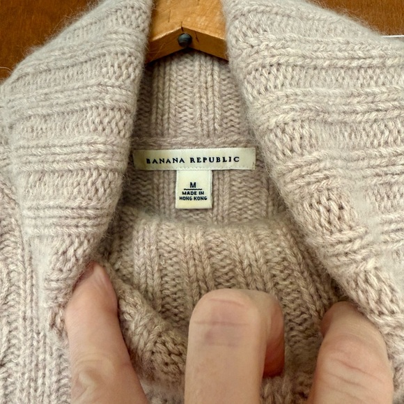 Vintage Banana Republic Angora Sweater and Scarf Set, M - Picture 3 of 12